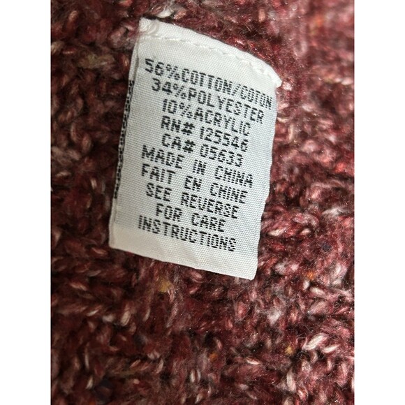 Habitat Clothes To Live In Knit Cardigan Sweater Vest Lg Open Artsy Lagenlook - Picture 6 of 7